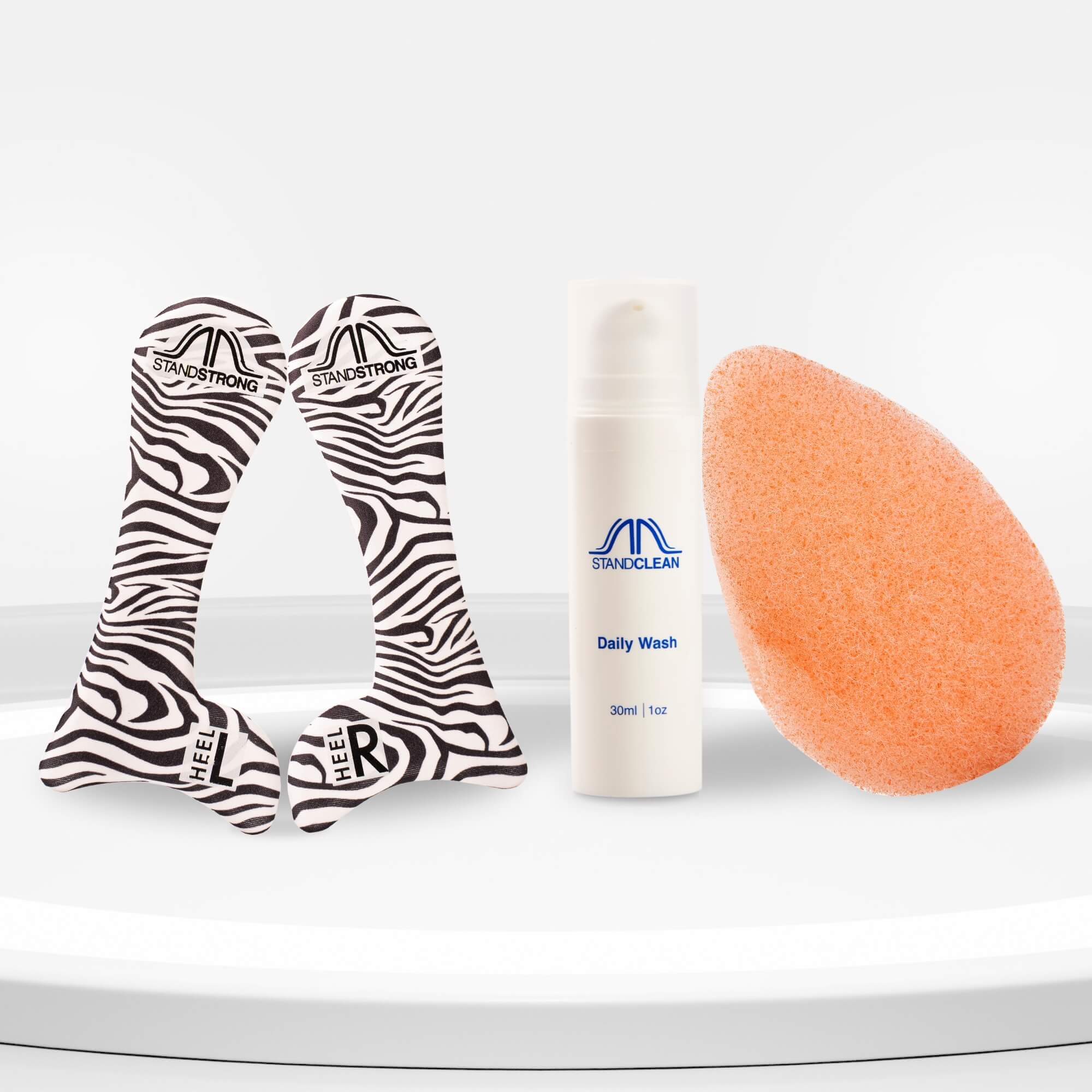 The Stand Strong arch support foot care kit is essential for anyone looking to keep their feet healthy and pain-free.